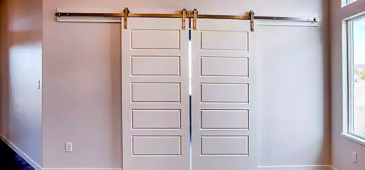 Glass Barn Door with Installation Hardware Kit Owatonna