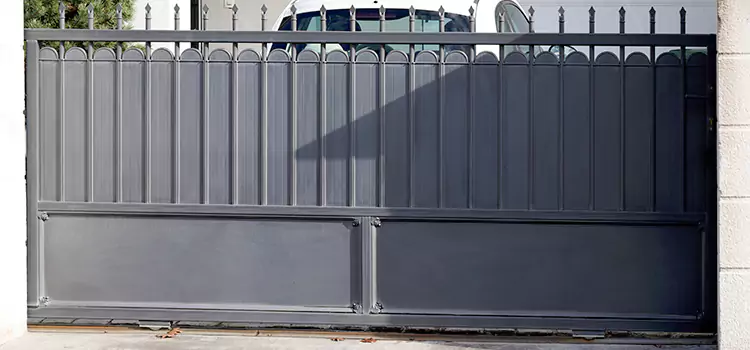 Metal Driveway Gate Installation Owatonna
